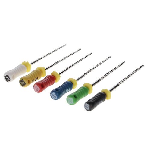 400326 HSB Endodontic K-Files NiTi 25mm #45-80 6/Pk in Saudi Arabia