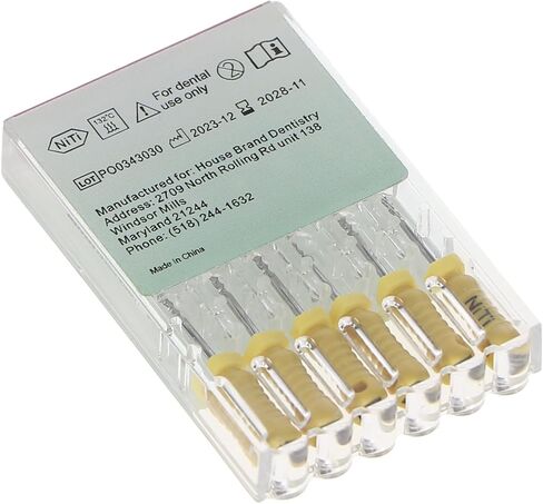 400327 HSB Endodontic K-Files NiTi 25mm #50 6/Pk in Saudi Arabia
