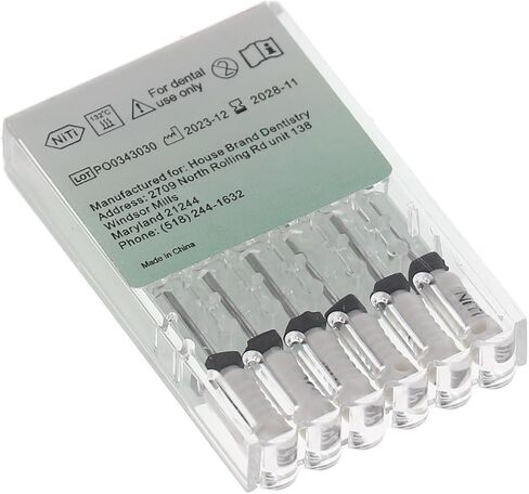 400341 HSB Endodontic K-Files NiTi 31mm #45 6/Pk in Saudi Arabia