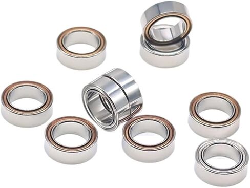 10PC R168ZZ Bearing 6.35x9.525x3.175mm Double Shielded Motor Miniature R168 Z ZZ Ball Bearings R168Z in Saudi Arabia