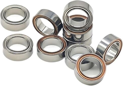 10PC R168ZZ Bearing 6.35x9.525x3.175mm Double Shielded Motor Miniature R168 Z ZZ Ball Bearings R168Z in Saudi Arabia