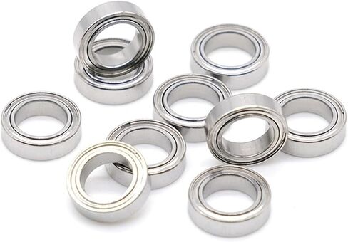 10pcs R3 R3zz R3-2Z محامل كرة أخدود عميقة 4.762 * 12.7 * 4.98mm 3/16 "x1/2" x0.196 "بوصة in Saudi Arabia