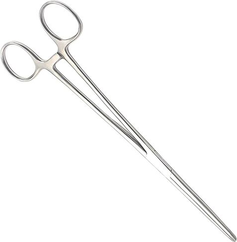 SURGICAL ONLINE 12Long Straight Hemostat Forceps - Stainless Steel Locking Tweezer Clamps - Ideal Hemostats for Nurses, Fishing Forceps, Crafts and Hobby in Saudi Arabia