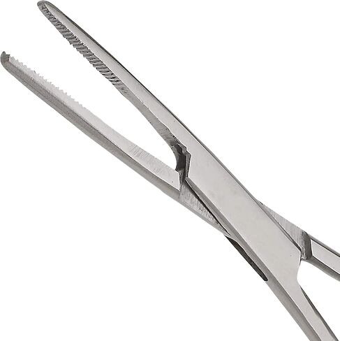 SURGICAL ONLINE 12Long Straight Hemostat Forceps - Stainless Steel Locking Tweezer Clamps - Ideal Hemostats for Nurses, Fishing Forceps, Crafts and Hobby in Saudi Arabia