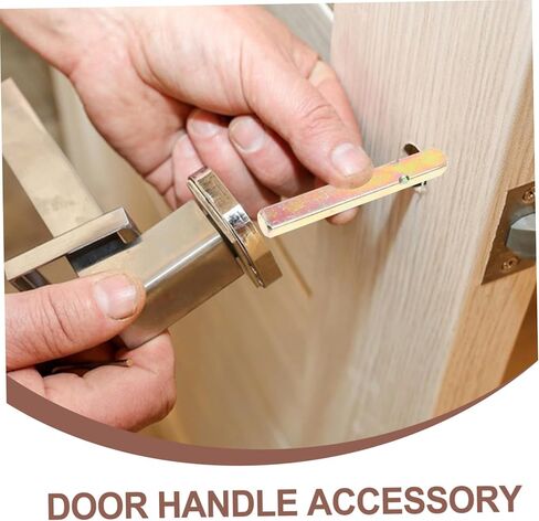 nuobesty 2pcs أجهزة الباب العتيقة مربعة محرك محرك مغزل استبدال لمقابض الباب القديم 65 مم مغزل طويل in Kuwait