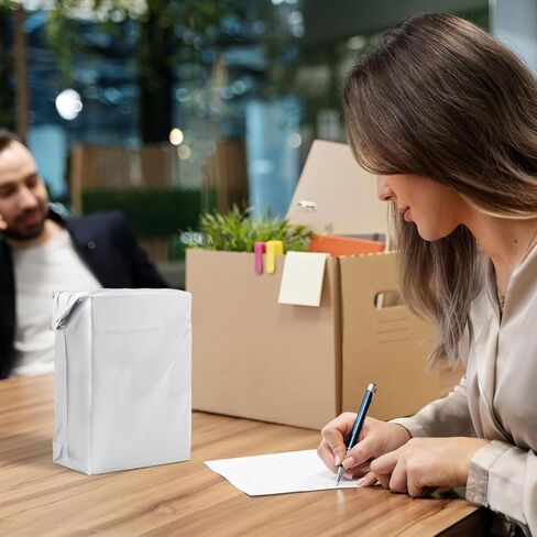 100 PCS Poly Mailers 10x13 ، أكياس الشحن ذاتية الختم للأعمال التجارية الصغيرة ، ومظلات بريدية مقاومة للدموع للملابس ، وأكياس التغليف اللاصقة القوية ، والأبيض in Kuwait