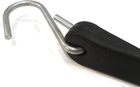 The ROP Shop (Pack of 2) 9" Rubber Tarp Straps Heavy Duty w/S-Hooks Stiff Tie-Down in Saudi Arabia