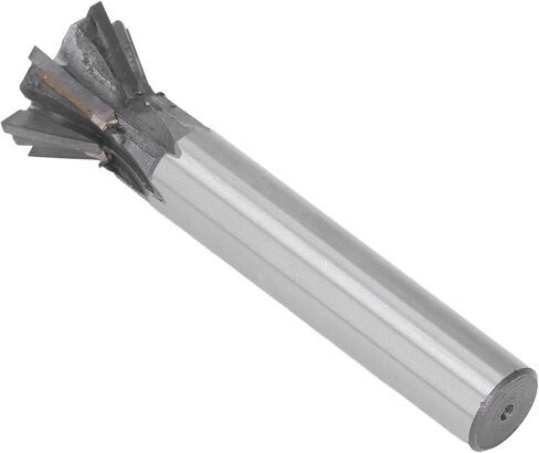 Dovetail Cutter 30mm, 60 Degree 6 Flute Carbide Slotting Milling Cutters with Straight Shank Metalw End Mill 1.2in in Saudi Arabia