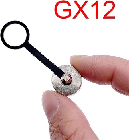 GX12 GX16 COVER COVER METAL CAPER CAPERACTION SLEEVE 1PCS (GX16 CAP METAL) in Saudi Arabia