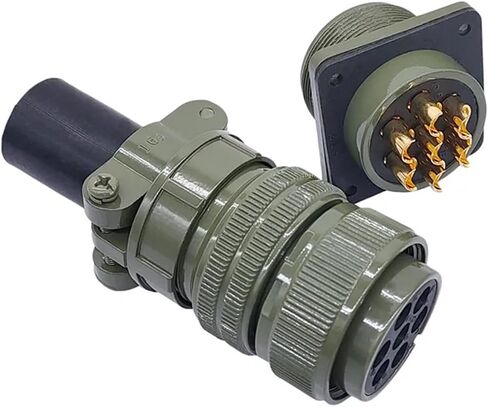 MS3102A MS3106A MS3108A 5015 مواصفات المواصفات العسكرية MIL-C 24-5 24-10 24-11 MIL STD 1PCS (المكونات 3108 24-5P) in Saudi Arabia