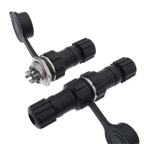 1Pcs Connector GX16 Docking Back Nut Male Female and Socket 2-10pin M16 1Pcs(Docking 5P) in Kuwait