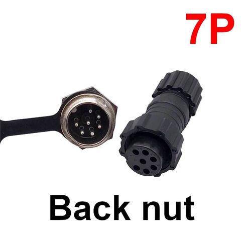 1Pcs Connector GX16 Docking Back Nut Male Female and Socket 2-10pin M16 1Pcs(Docking 5P) in Kuwait