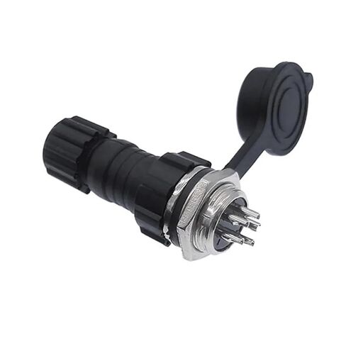 1Pcs Connector GX16 Docking Back Nut Male Female and Socket 2-10pin M16 1Pcs(Docking 5P) in Kuwait