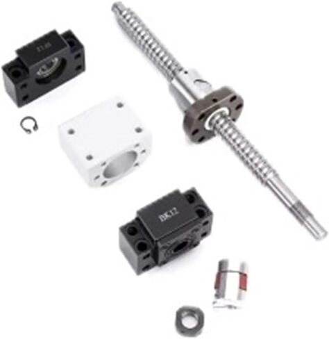 Double nut Ball Screw Control Machine BF12 HM12-57 for Nema 23 Motor Seat+SFU1610 Ball Screw 200-1000mm HGR15 Linear Rail +Coupler DSG16H for Parts(1000mm) in Saudi Arabia