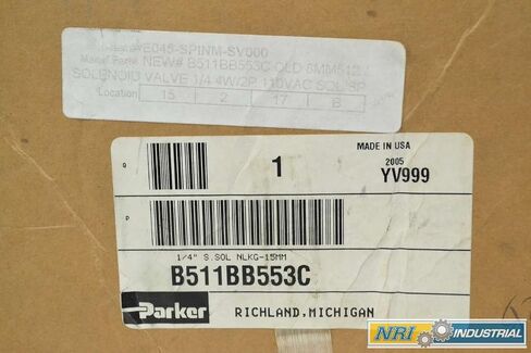 PARKER B511BB553C REPLACEMENT 115/120V-AC 1/4 IN NPT SOLENOID VALVE B361897 in Saudi Arabia