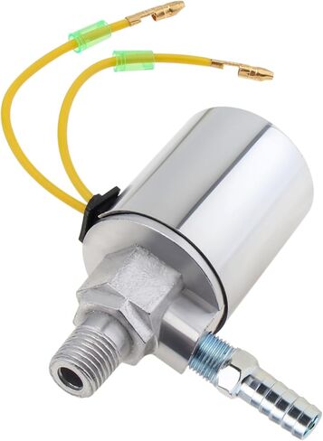 Air Horn Solenoid Valve, 1/4 Inch NPT 12V / 24V Train Truck Air Horn Electric Solenoid Valve Heavy Duty 1/4" NPT Chrome Plated Metal Housing 150 PSI in Saudi Arabia