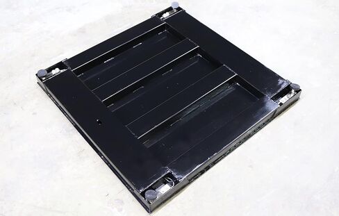 Selleton SL-4040-1K-NN 40 "X 40" مقياس الأرضيات-المستودع-مقياس البليت الصناعي 1000 رطل × 2 رطل in Saudi Arabia
