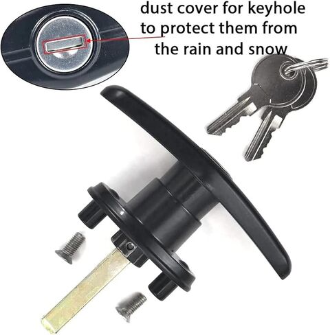 MS1006 Duty Black T-Handle Lock 1PCS in Saudi Arabia