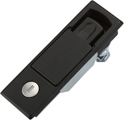 Stainless Steel Electrical Panel Cabinet Lock with Push Button Swing Handle Key 1Pcs in Kuwait