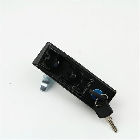 Stainless Steel Electrical Panel Cabinet Lock with Push Button Swing Handle Key 1Pcs in Kuwait