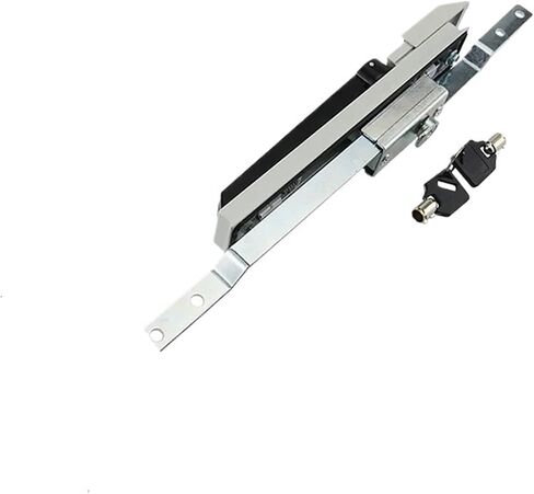 Zinc Alloy Heaven and Earth Connecting Rod Lock Distribution Box Cabinet Handle Rotating Type 1Pcs in Saudi Arabia