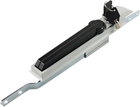 Zinc Alloy Heaven and Earth Connecting Rod Lock Distribution Box Cabinet Handle Rotating Type 1Pcs in Saudi Arabia