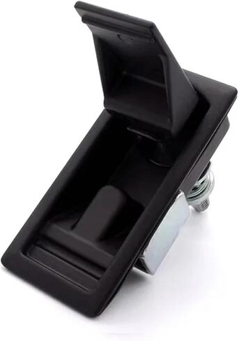 XK146-3 Industrial Electric Cabinet Black Plastic Keyless Percussion Inline Panel Latch Lock 1Pcs(XK146-3LW) in Saudi Arabia