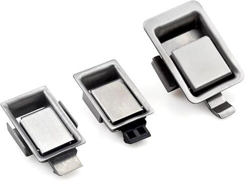 XK108 RV Mini Stainless Steel Cabinet Door Impact Close Handle Panel Lock 1Pcs(XK109-2) in Saudi Arabia