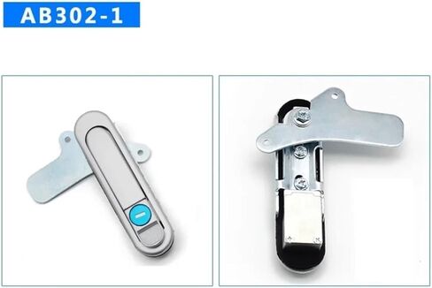 Outdoor Switch Electrical Control Box Cabinet Door Plane Lock Tool Equipment 1Pcs(XJJ-AB301) in Saudi Arabia