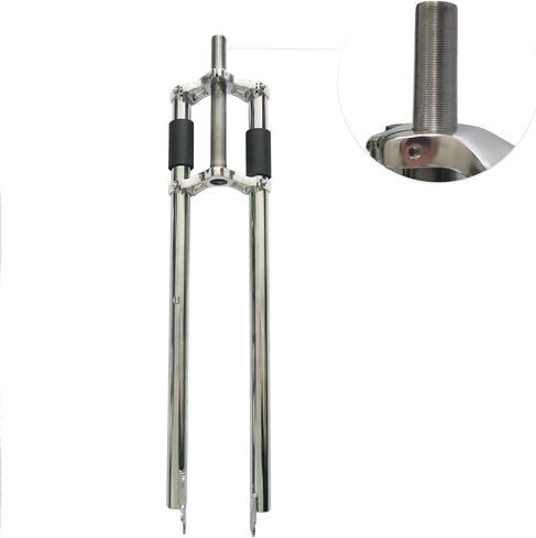 CDHPOWER 26 "شوكة الدراجات 1" Thriple Tree Triple Non Superension شوكة ث/مزدوجة الكتف FIT 26x3.5 إطار (1 ". in Saudi Arabia