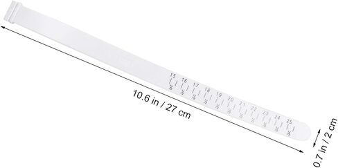 Veemoon 3pcs Ring Measuring Tool Set Durable Finger Sizer Accurate Ring Gauge for Easy Jewelry Measurement for Weddings Birthdays and Gifts in Saudi Arabia
