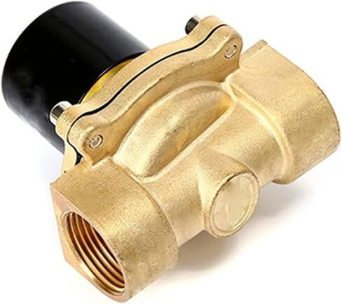 Valve 1/4" 3/8" 1/2" 3/4" 1" Electric Solenoid Valve DN8 DN10 DN15 DN20 DN25 N/C Pneumatic Valve for Water Oil Air DC12V/dc24V/ac220V(24v,DN8) in Saudi Arabia
