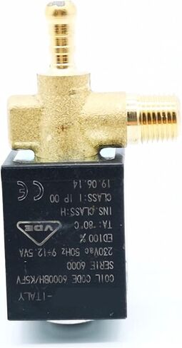 2/2 Solenoid Valve Brass Series 6000 AC230V 50Hz Normally Closed Air/Water Electric Valve 1Pcs in Saudi Arabia