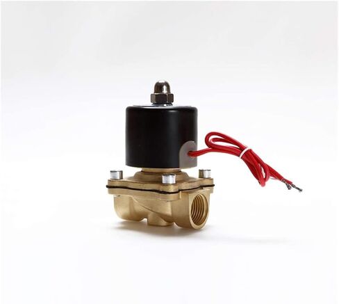 عادةً ما يكون الهواء الملف اللولبي المفتوح الكهربائي هواء الماء N/O 2Way 1/2inch AC220V 2W160-15K BODCE BODCE DC12V 24V AC110V 220V BRASS VALVE مفيدة (24V DC) in Saudi Arabia