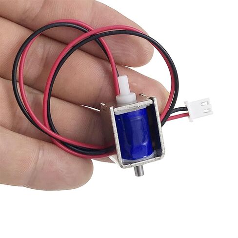 1pcs صمام ملول الملف اللولبي الكهربائي Mini DC 12V N/C عادةً صمام الهواء المغلقة صمام تنفيس كهربائي صغير 15 * 13 ملم للري in Saudi Arabia