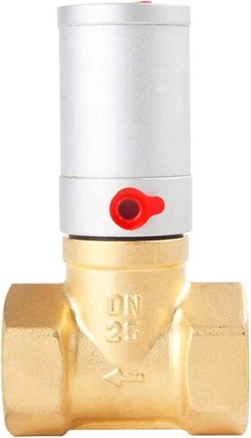Air Control Air Cylinder Solenoid Valve DN15/20/25/35/40/50 Normally Closed Pneumatic Water Oil Air Gas Cut Off Valves Useful(DN20) in Saudi Arabia
