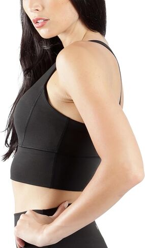 90 Degree By Reflex Lux Moisture Wicking Sports Bra in Saudi Arabia