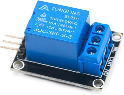 KY-019 5V 12V One 1 Relay Module Module SHIELD لـ PIC AVR DSP ARM 1PCS (اللون: ONECOLOR) in Kuwait