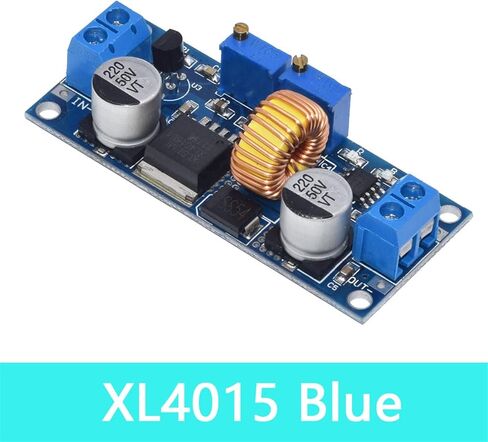 5A DC to DC CC CV Lithium Battery Step Down Charging Board Led Power Converter Lithium Charger Step Down Module XL4015 1Pcs (Color : XL4015 Red) in Saudi Arabia