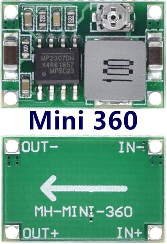 1PCS MINI360 DC-DC Buck Converter SPENTON DOWN AND MODULE 4.75V-23V إلى 1V-17V 17X11X3.8MM in Kuwait