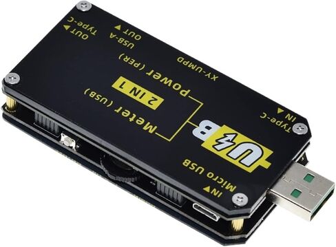 شاشة ملونة USB شحن اختبار الجهد العددي الجهد باك وزيادة مزود الطاقة المعمول به in Kuwait