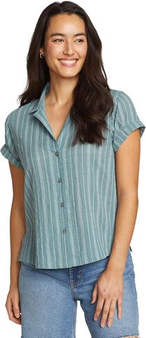 Eddie Bauer Men's Wt Ss Packable Camp Shirt in Saudi Arabia