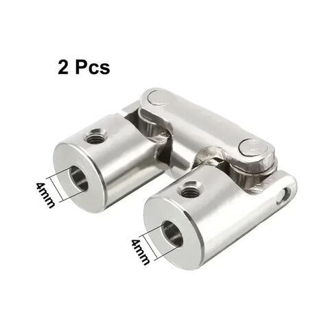 2pc قارب السيارة عمود مقرن موصل موصل المعادن الشامل اقتران RC Robot Cardan (8 مم إلى 6 مم) in Kuwait