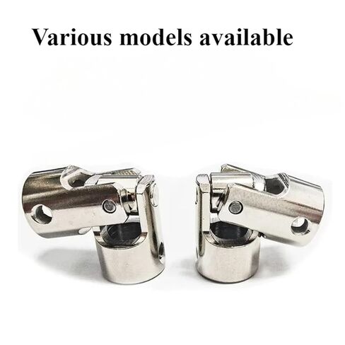 2pc Gimbal Couplings Shaft Motor-Connector Universal Joint Rc Boat Car Metal Rotatable Bore Dia Steering Gear(8mm to 5mm) in Kuwait