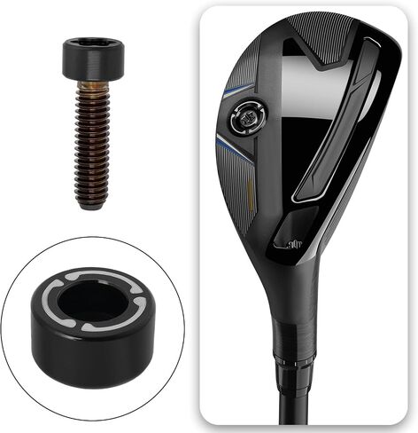 1pc غولف وزن برغي غولف سائق Weigth وزن الجولف براغي الجولف متوافقة مع taylormade qi10 qi10 max qi10 tour ut driver black in Kuwait
