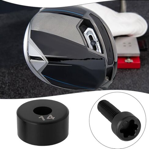1pc غولف وزن برغي غولف سائق Weigth وزن الجولف براغي الجولف متوافقة مع taylormade qi10 qi10 max qi10 tour ut driver black in Kuwait