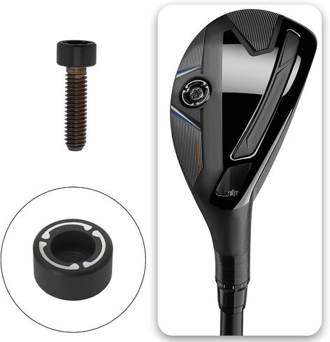 1pc غولف وزن برغي غولف سائق Weigth وزن الجولف براغي الجولف متوافقة مع taylormade qi10 qi10 max qi10 tour ut driver black in Saudi Arabia