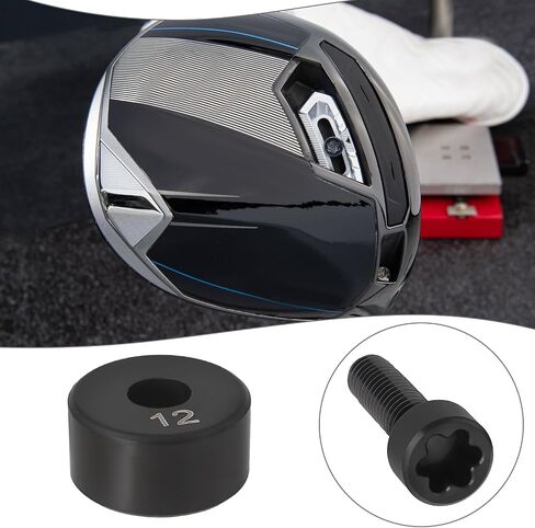 1pc غولف وزن برغي غولف سائق Weigth وزن الجولف براغي الجولف متوافقة مع taylormade qi10 qi10 max qi10 tour ut driver black in Saudi Arabia