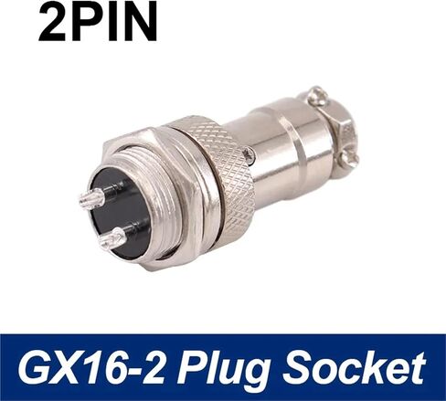 GX16 GX16-2PIN 3PIN GX16-4 5PIN 7PIN 9PIN10PIN الموصلات المعدنية على مقبس الذكور 1pcs (7pin) in Saudi Arabia