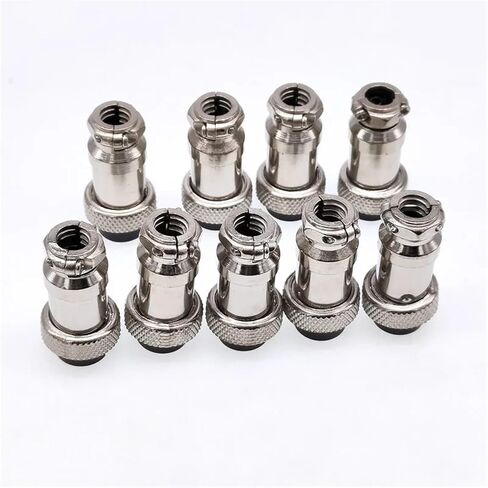 GX16 فقط موصل أنثى 5/8 بوصة موصل دائري 2 دبوس موصل دبوس الإناث 3-10Pin 1pcs (7pin female slabe) in Saudi Arabia